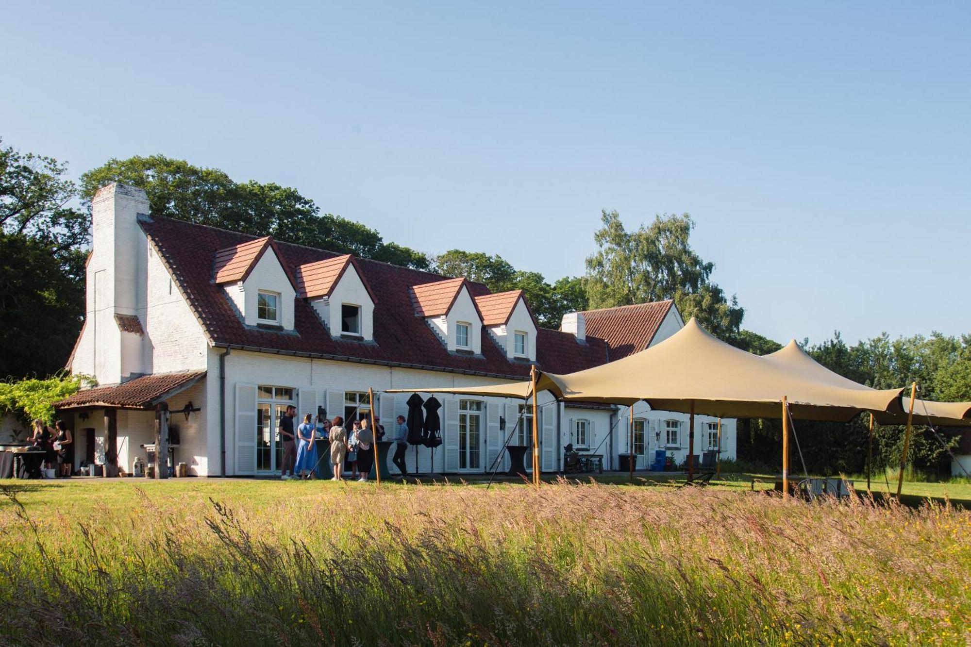 Villa Parkbos De Pinte Exteriér fotografie